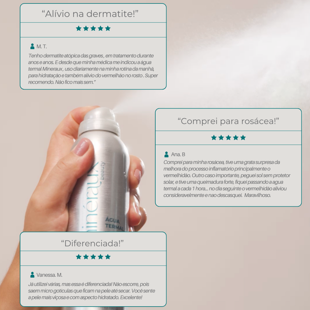 Spray de Água Termal Minéraux